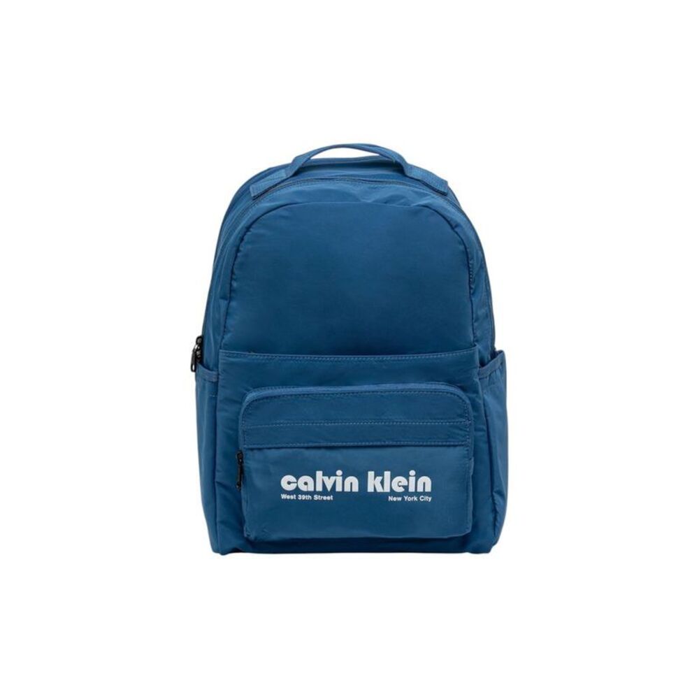 Calvin Klein Blue Recycled Polyester Men's Backpack